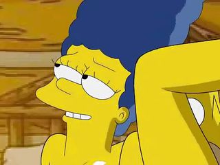 homer and marge have hardcore sex
